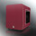 RAIJINTEK METIS PLUS, Mini Tower, PC, Rot, Mini-ITX, Aluminium, Gaming