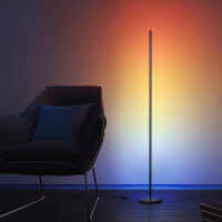 Govee LED Floor Lamp, Intelligente Bodenbeleuchtung, Wi-Fi/Bluetooth, Schwarz, 802.11b, 802.11g, Wi-Fi 4 (802.11n), LED, Kunststoff