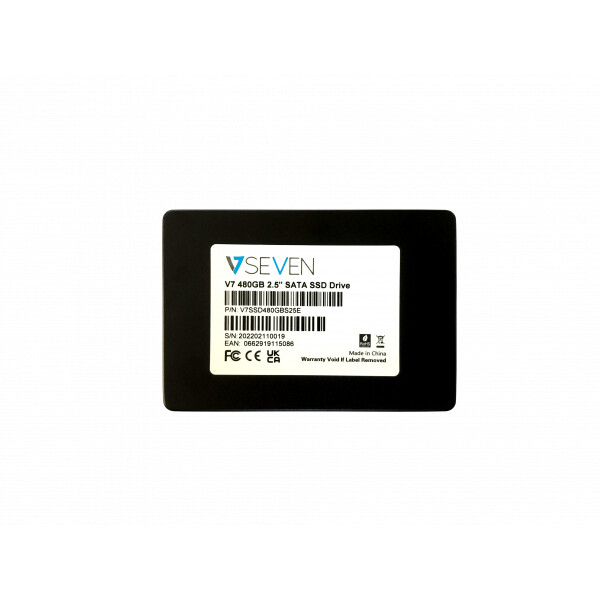 V7 V7SSD480GBS25E, 480 GB, 2.5", 520 MB/s, 6 Gbit/s