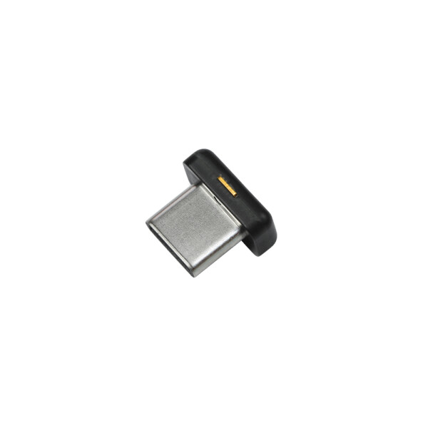 YUBICO YubiKey 5C Nano, Windows, Mac OS, Linux, No Batteries Required, Schwarz, USB-C