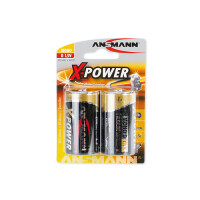 Ansmann Mono D, Einwegbatterie, Alkali, 1,5 V, 2...