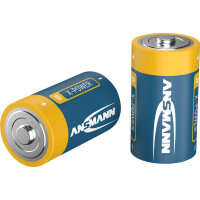 Ansmann Mono D, Einwegbatterie, Alkali, 1,5 V, 2...