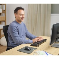 Trust Ody II, Kabellos, RF Wireless, Membran Key Switch, QWERTZ, Schwarz, Maus enthalten