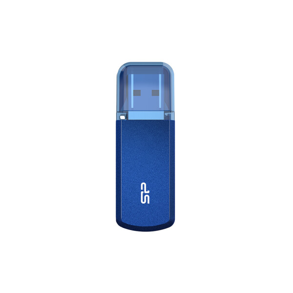 Silicon Power Helios 202, 64 GB, USB Typ-A, 3.2 Gen 1 (3.1 Gen 1), Kappe, 10 g, Blau