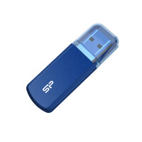 Silicon Power Helios 202, 64 GB, USB Typ-A, 3.2 Gen 1 (3.1 Gen 1), Kappe, 10 g, Blau