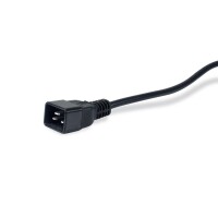 Equip Steckdosenleiste 19" 1HE 8fach IEC C20 Alu. Sch - Steckdosenleiste - 1,8 m