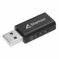 Sharkoon DAC Pro S, USB Typ-A, 3,5 mm, Männlich,...