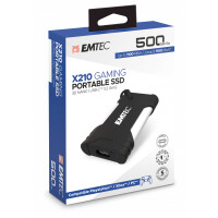 EMTEC X210G, 500 GB, USB Typ-C, 3.2 Gen 2 (3.1 Gen 2),...