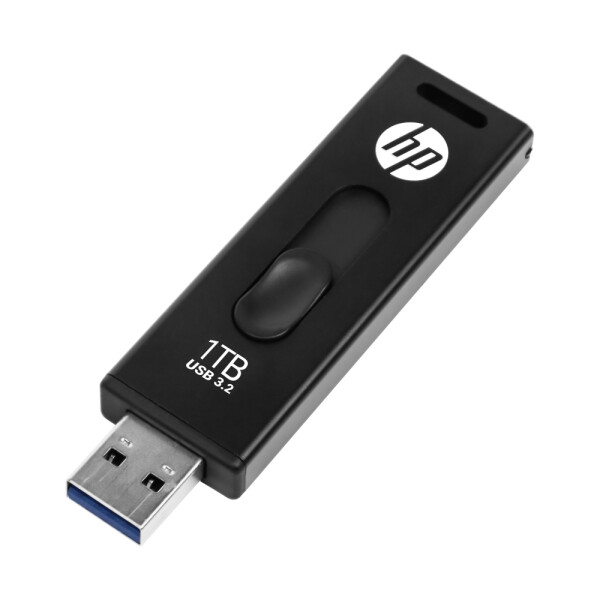 HP PNY x911w - 1000 GB - USB Typ-A - 3.2 Gen 1 (3.1 Gen 1) - 500 MB/s - Dia - Schwarz