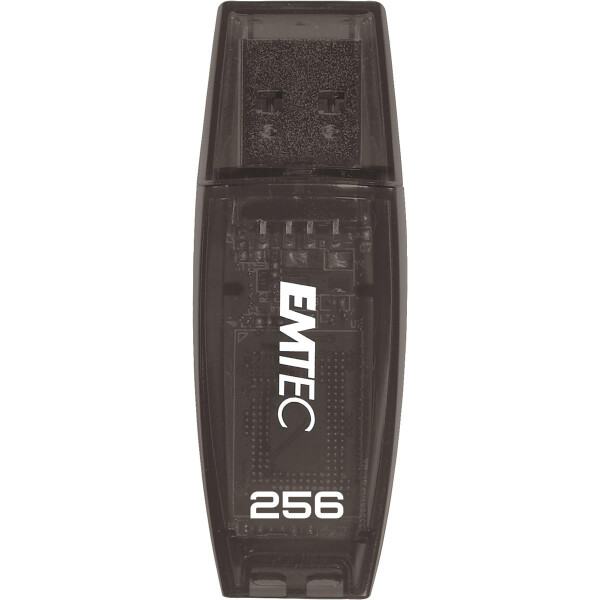 EMTEC 256 GB, 256 GB, USB Typ-A, 3.2 Gen 1 (3.1 Gen 1), 100 MB/s, Kappe, Schwarz