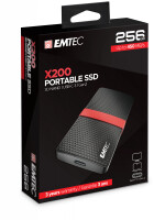 EMTEC X200 - 256 GB - USB Typ-C - 3.2 Gen 1 (3.1 Gen 1) -...