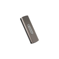 Transcend ESD330C, 1 TB, USB Typ-C, 1050 MB/s, 10 Gbit/s, Passwortschutz, Braun, Grau