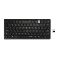 Kensington K75502WW, Kabellos, Bluetooth, QWERTY, Schwarz