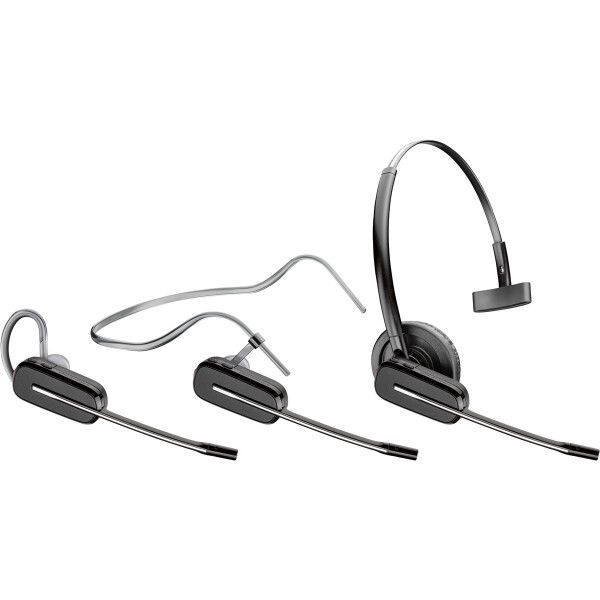 HP POLY Savi 8240-M DECT 1880-1900 MHz Headset Kundenspezial 9, Kabellos, Büro/Callcenter, Kopfhörer, Schwarz