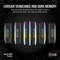 Corsair Vengeance RGB CMH128GX5M4B5600C40 - 128 GB - 4 x 32 GB - DDR5 - 5600 MHz - 288-pin DIMM