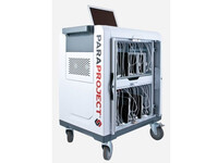 PARAT PARAPROJECT - Multimedia-Trolley - Grau - Weiß - Tablet - 4 Rad/Räder - iPad - UL - CE