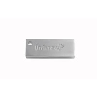 Intenso Premium Line, 128 GB, USB Typ-A, 3.2 Gen 1 (3.1 Gen 1), 100 MB/s, Ohne Deckel, Edelstahl