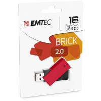 EMTEC C350 Brick, 16 GB, USB Typ-A, 2.0, 15 MB/s,...