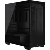 Corsair 3500X, Midi Tower, PC, Schwarz, EATX, Gaming, 17 cm