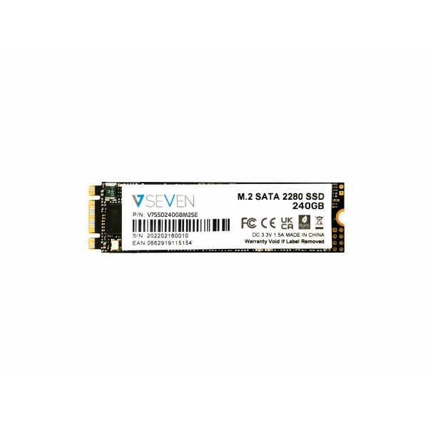 V7 V7SSD240GBM2SE, 240 GB, M.2, 520 MB/s, 6 Gbit/s