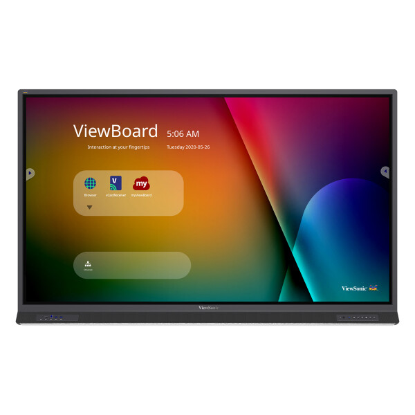 ViewSonic IFP7552-1B, Interaktiver Flachbildschirm, 190,5 cm (75"), LCD, 3840 x 2160 Pixel, WLAN