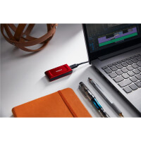 Kingston 2TB Externe SSD XS1000 USB 3.2 Gen 2, Rot, 2 TB,...