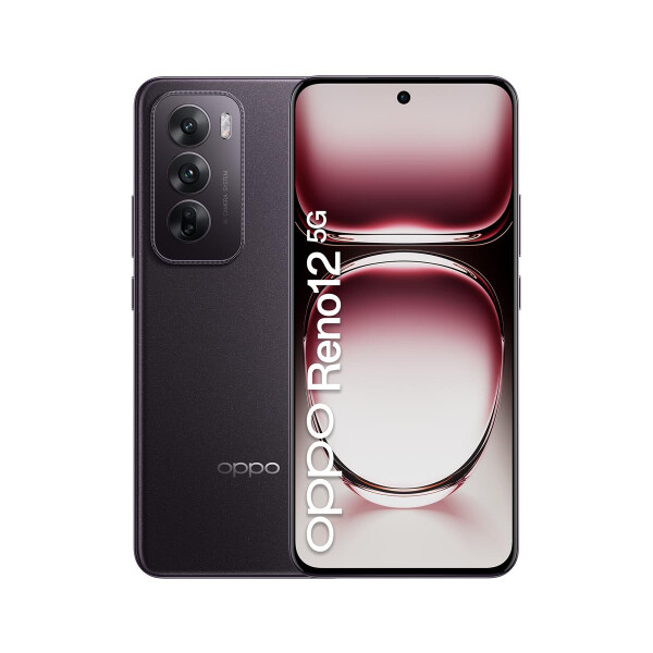 Oppo Reno12 5G, 17 cm (6.7"), 12 GB, 256 GB, 50 MP, Android 14, Schwarz