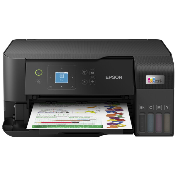 Epson EcoTank ET-2840, Tintenstrahl, Farbdruck, 4800 x 1200 DPI, A4, Direktdruck, Schwarz