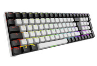 Sharkoon Skiller SGK50 S2 PBT weiss DE-Layout Gateron G Pro 3.0 Yellow - Tastatur - Tastatur