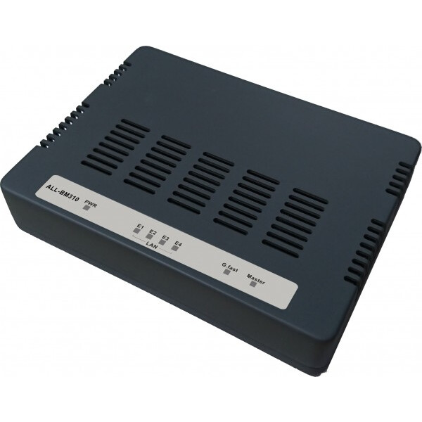 ALLNET ALL-BM310, 100000 Kbit/s, IEEE 802.3 10Base-T, 802.3u 100Base-TX, and 802.3ab 1000Base-TX, G.fast, Intel, Intern, Schwarz