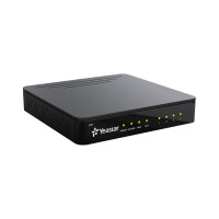 Yeastar S20, Schwarz, Tisch-/Wandmontage, G.711, G.722, G.726, G.729A, SIP (RFC3261), IAX2, UDP, TCP, TLS, SRTP, 10,100 Mbit/s