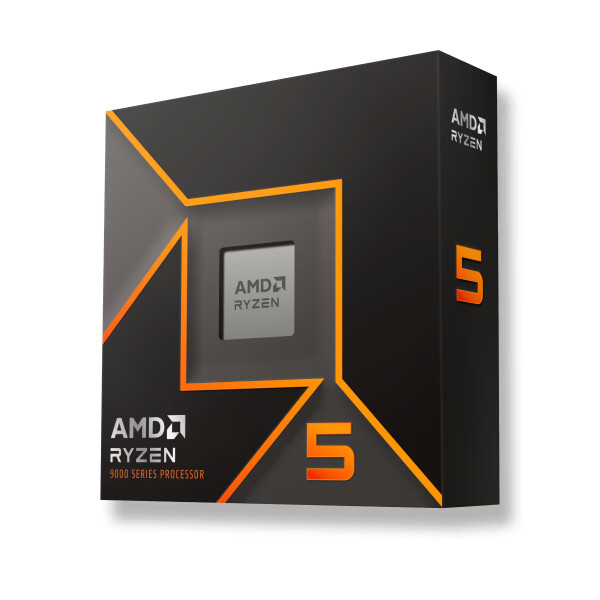 AMD Ryzen 5 9600X, AMD Ryzen™ 5, Sockel AM5, 4 nm, AMD, 9600X, 3,9 GHz