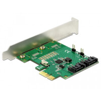 Delock 90392, PCIe, SATA, PCIe 2.0, 0, 1