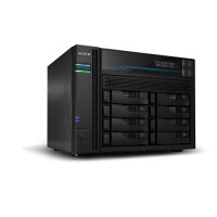 Asustor AS6508T, NAS, Tower, Intel Atom®, C3538, Schwarz