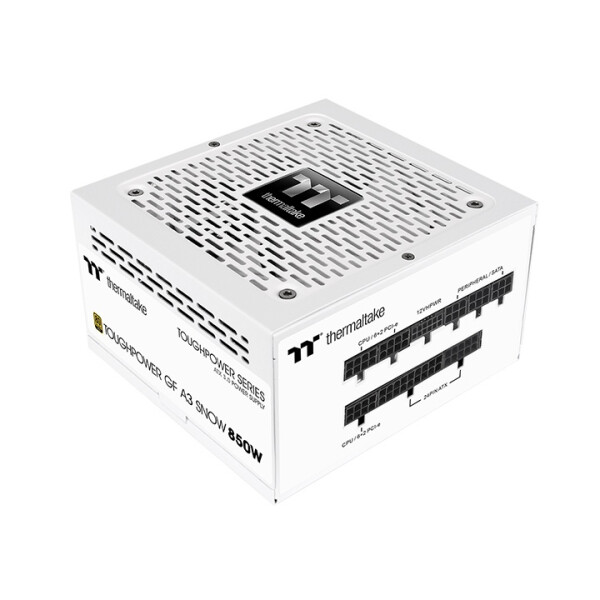 Thermaltake Toughpower GF A3 Snow 850W - TT Premium Edition, 850 W, 100 - 240 V, 50/60 Hz, Aktiv, 100 W, 850 W