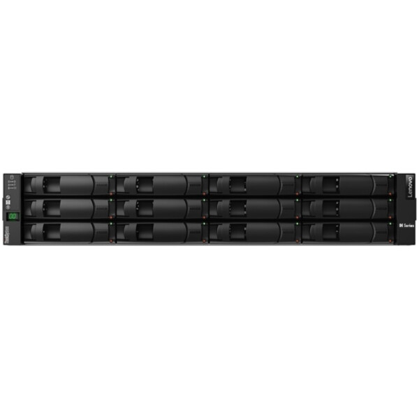 Lenovo ThinkSystem DE120S, 3.5", 27,1 kg, Rack (2U), Schwarz