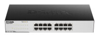 D-Link GO-SW-16G - Unmanaged - L2 - Gigabit Ethernet...