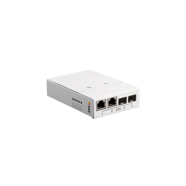 Axis 5901-261, 100 Mbit/s, 10,100 Mbit/s, SFP, Kabelgebunden, LAN, Leistung, Weiß