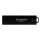 Kingston IronKey 128GB D500S FIPS 140-3 Lvl 3 (ausstehend) AES-256, 128 GB, USB Typ-A, 3.2 Gen 1 (3.1 Gen 1), 260 MB/s, Kappe, Schwarz