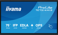 Iiyama ProLite TE7514MIS-B2AG - 189.3 cm 75"