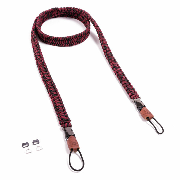 C-ROPE Kameragurt Traveler aus Paracord Red Dots retail