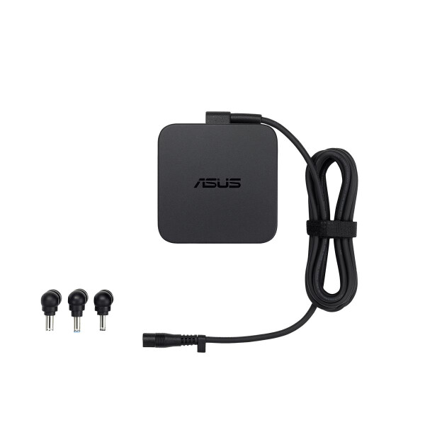 ASUS U65W-01 Universal Mini Mulit-tips Adaptor, Notebook, Indoor/Outdoor, 100 - 240 V, 50 - 60 Hz, 65 W, 19 V