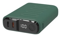 RealPower Powerbank PB-10000C PD+ 3x Type-C Dunkelgrün - Batterie