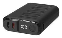 RealPower Powerbank PB-10000C PD+ mit 3x Type-C Schwarz -...