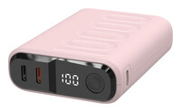 RealPower Powerbank PB-10000C PD+ mit 3xType-C Rose - Batterie
