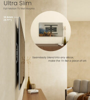 Equip Halterung - Ultra-duenn - für LCD-Display Curved - Full Motion