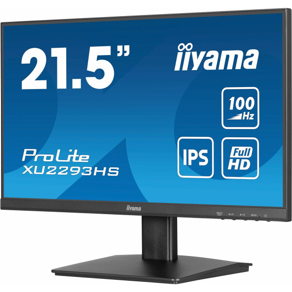 Iiyama ProLite XU2293HS-B6, 54,6 cm (21.5"), 1920 x 1080 Pixel, Full HD, LED, 1 ms, Schwarz