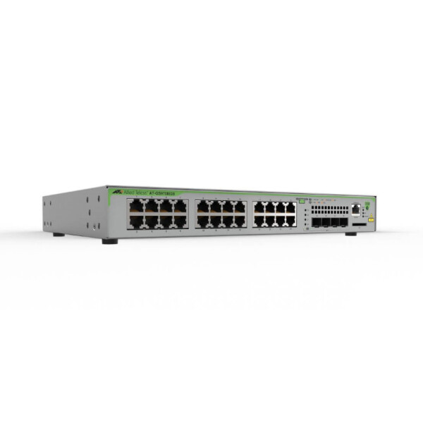 Allied Telesis AT-GS970M/18PS-50, Managed, L3, Gigabit Ethernet (10/100/1000), Rack-Einbau, 1U