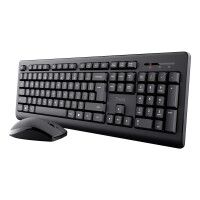Trust Primo Kabelloses Tastatur-Maus-Set - Schwarz DE -...