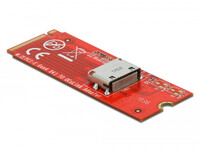 Delock M.2 Key M zu 1 x OCuLink SFF-8612 Konverter - M.2 - SFF-8612 - PCIe 4.0 - China - 64 Gbit/s - Windows 10 - Windows 8.1